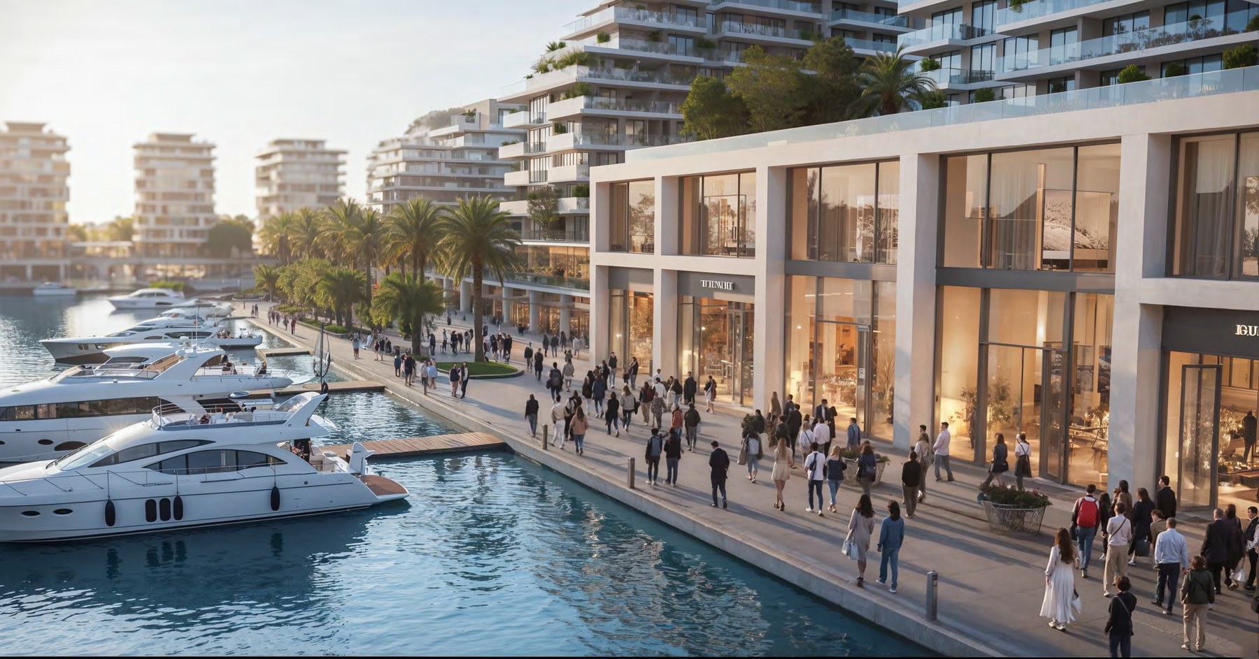 Gonio marina promenade